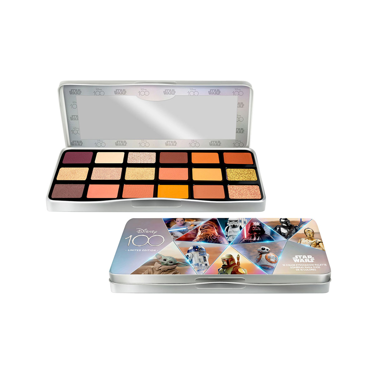 Paleta de Sombras Disney Star Wars 18 Tonos