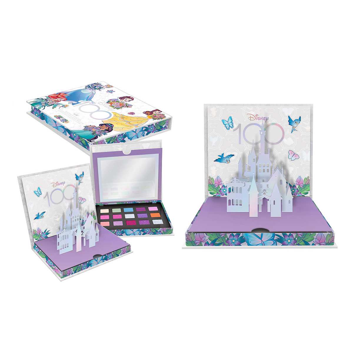 Set de Sombras 15 Colores Disney - Princesas Platino