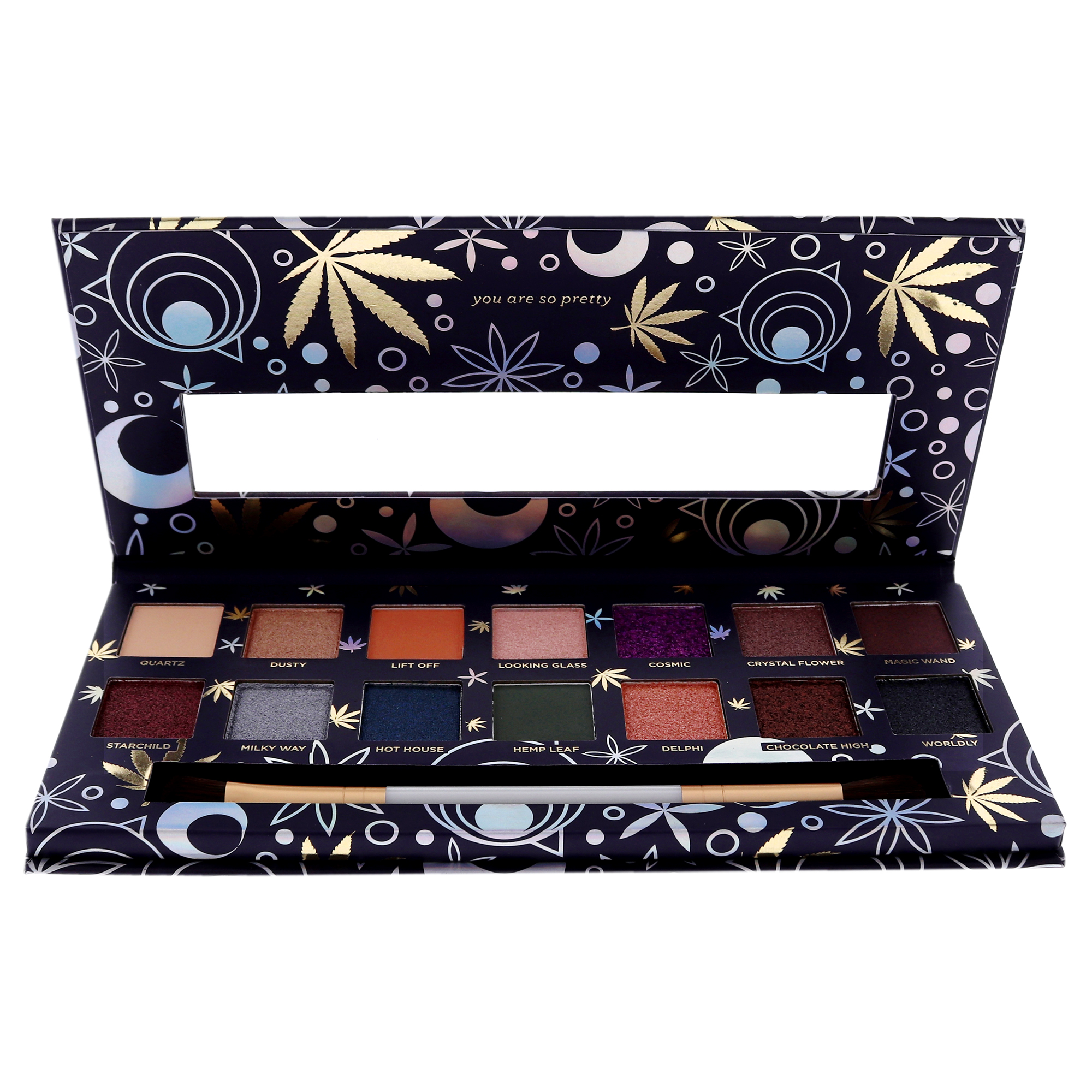 Foto 2 | Cosmic Reflect Hemp Infused Eye Shadows Pacifica Multicolor