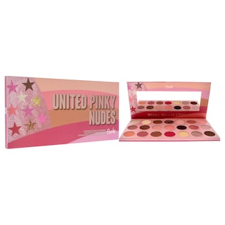 Foto 3 | United Pinky Nudes - 21 Pressed Pigment And Shadows Palette Rude Cosmetics Multicolor