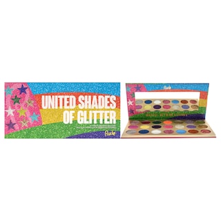 Foto 1 | United Shades Of Glitter - 21 Pressed Glitter Palette Rude Cosmetics Multicolor