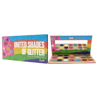 Foto 4 | United Shades Of Glitter - 21 Pressed Glitter Palette Rude Cosmetics Multicolor