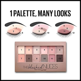 Foto 5 | Venta Internacional-Sombras para Ojos Maybelline New York The Blushed Nudes