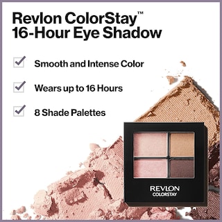 Foto 4 | Venta Internacional - Sombra de Ojos Revlon Colorstay de 16 Horas con Brocha Aplic