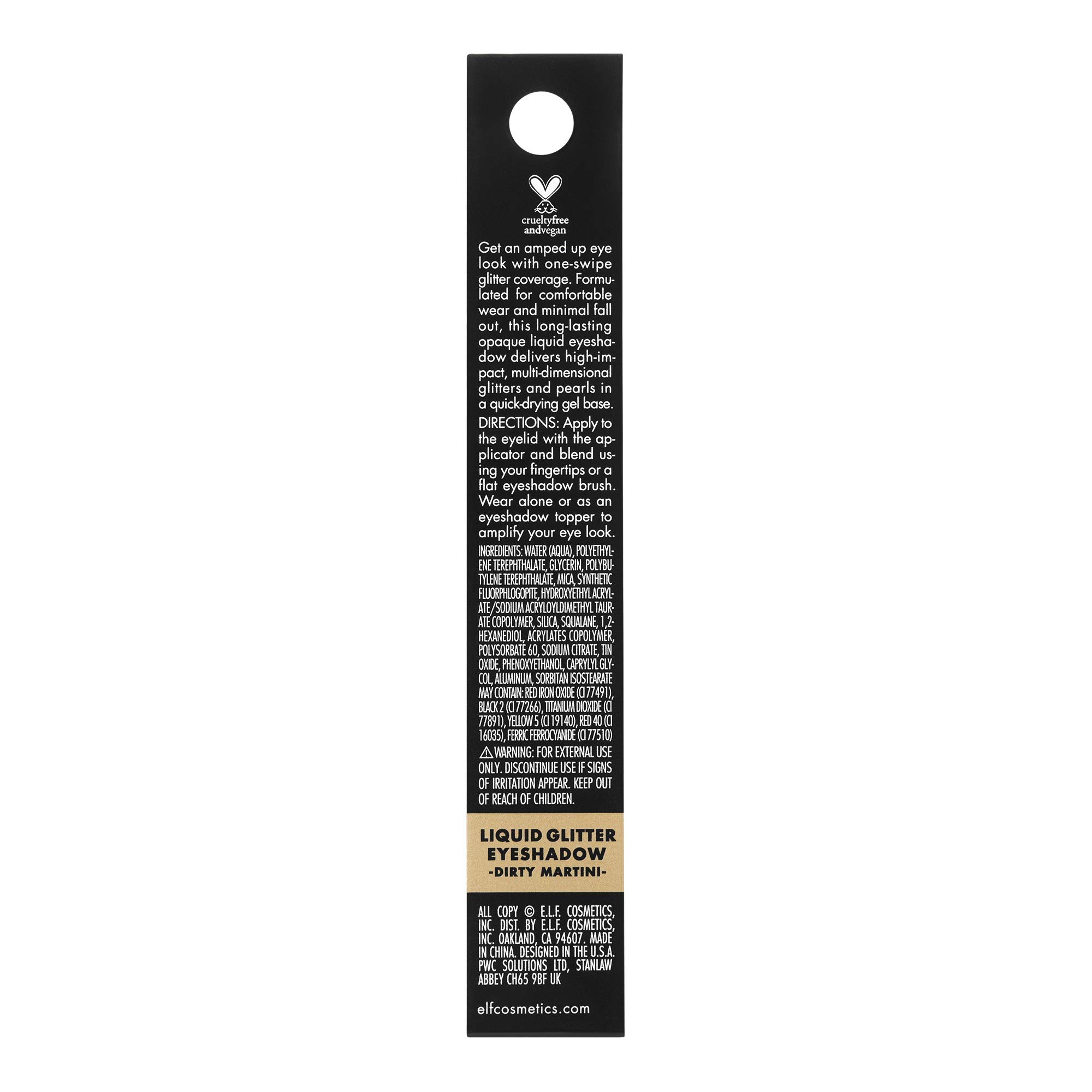 Foto 3 pulgar | Venta Internacional - Sombra de Ojos con Purpurina Líquida E.l.f