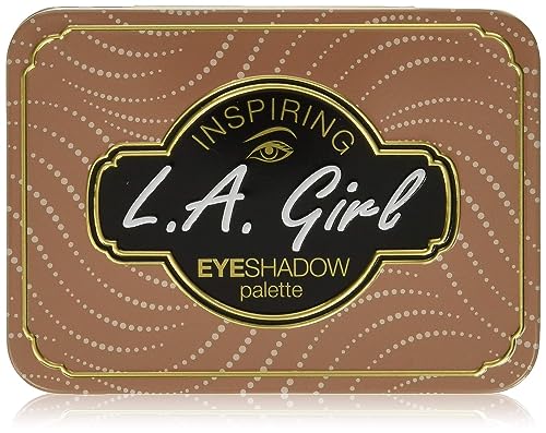 Foto 2 pulgar | Venta Internacional - Paleta De Sombras De Ojos L.a. Girl Inspiring, Naturally Bea