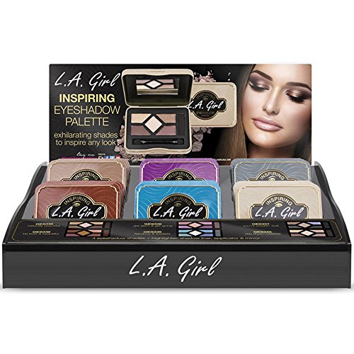 Foto 4 pulgar | Venta Internacional - Paleta De Sombras De Ojos L.a. Girl Inspiring, Get Glam & Ge