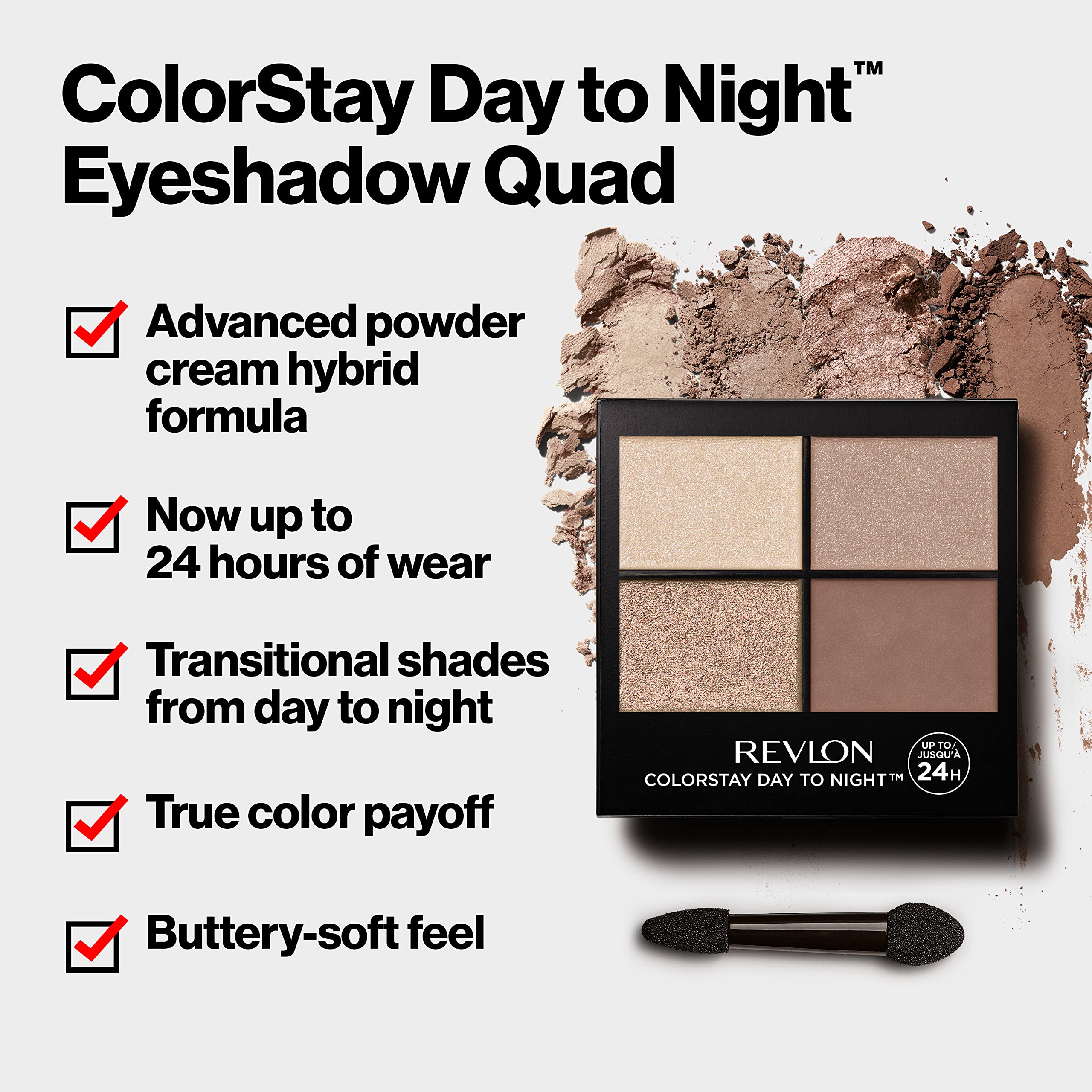 Foto 7 | Paleta de Sombras de Ojos Revlon Colorstay Day To Night 560 Stylish - Venta Internacional