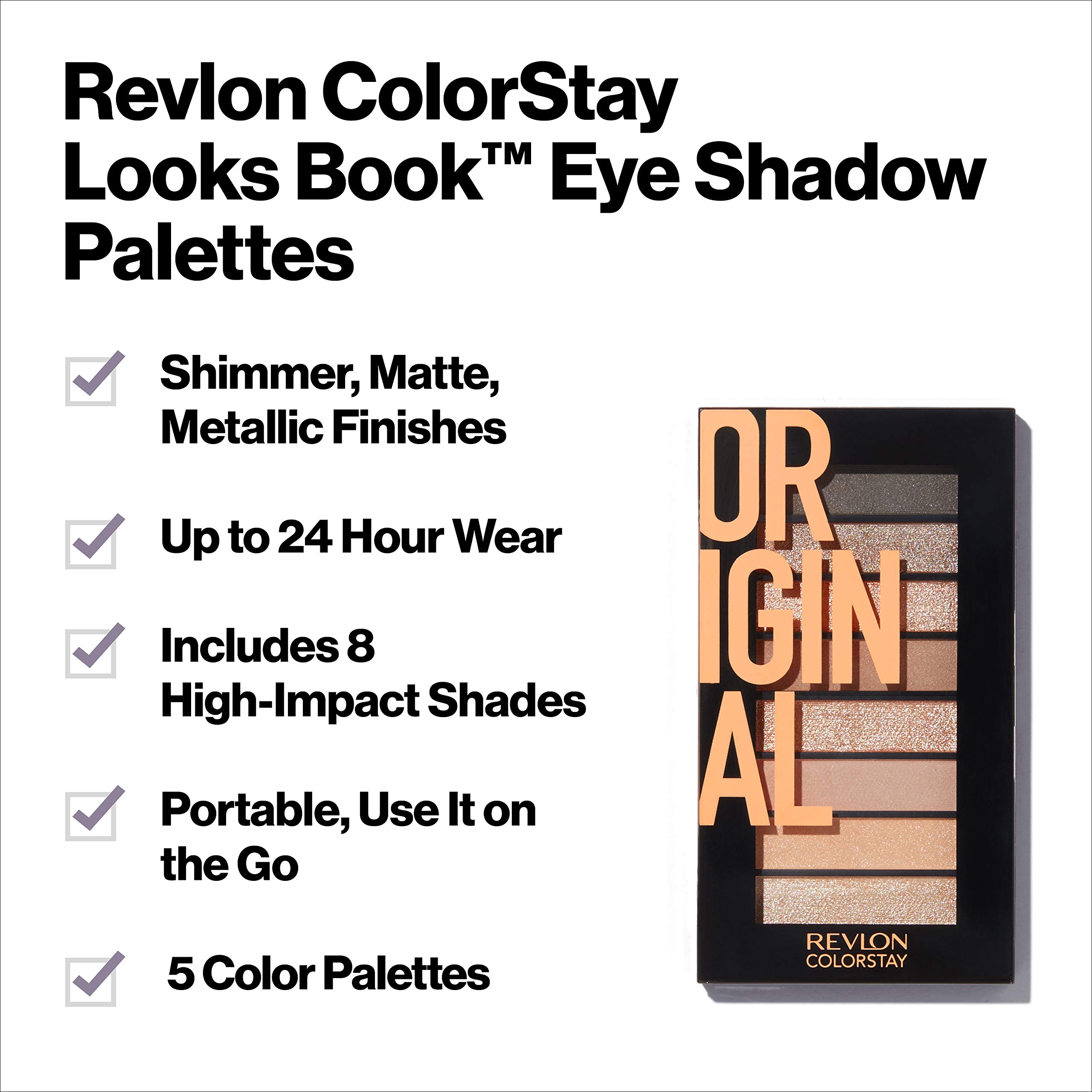 Foto 4 pulgar | Paleta De Sombras De Ojos Revlon Colorstay Looks Book 940 Insider - Venta Internacional.