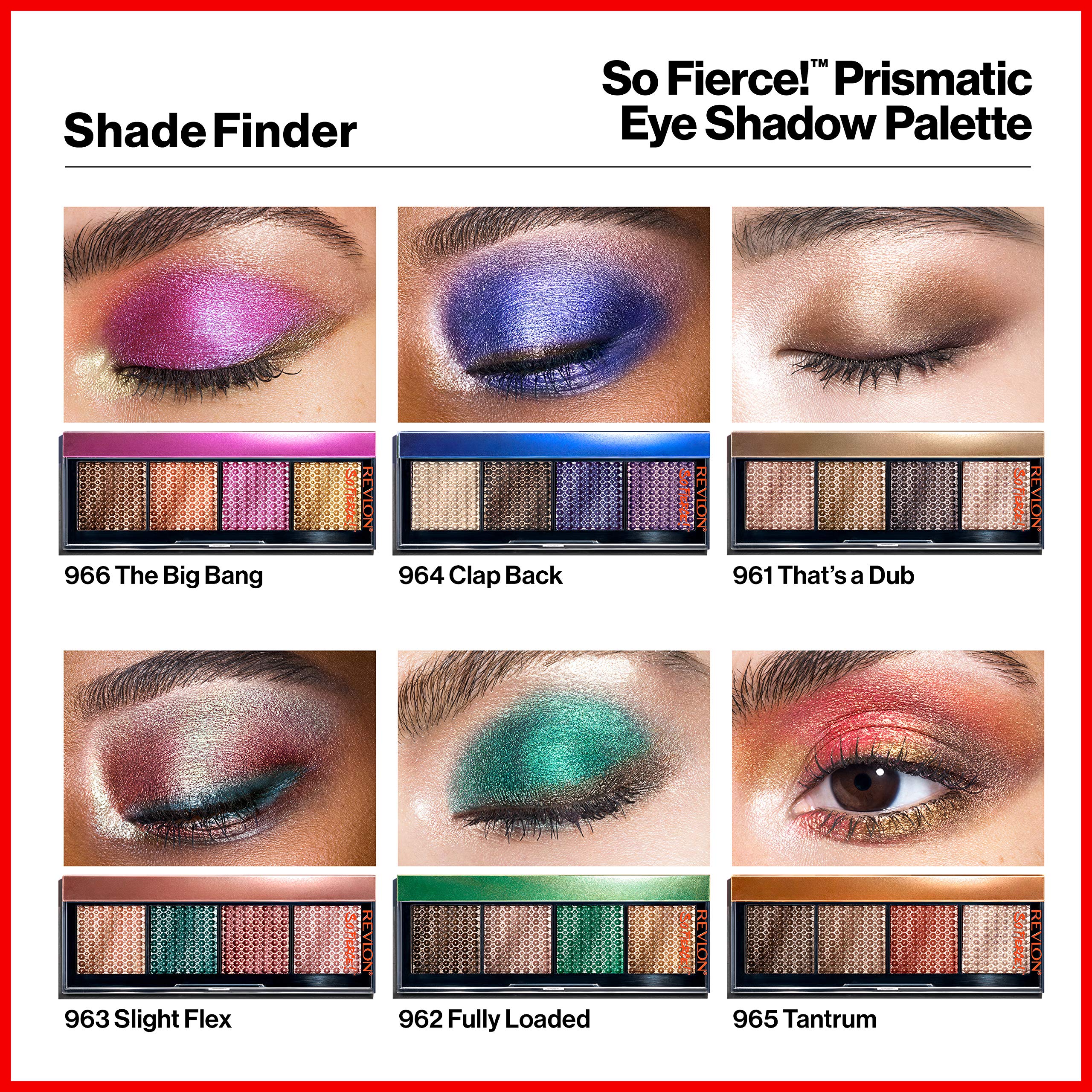 Foto 7 pulgar | Sombra para Ojos Revlon So Fierce Prismatic 963 Slight Flex-Venta Internacional