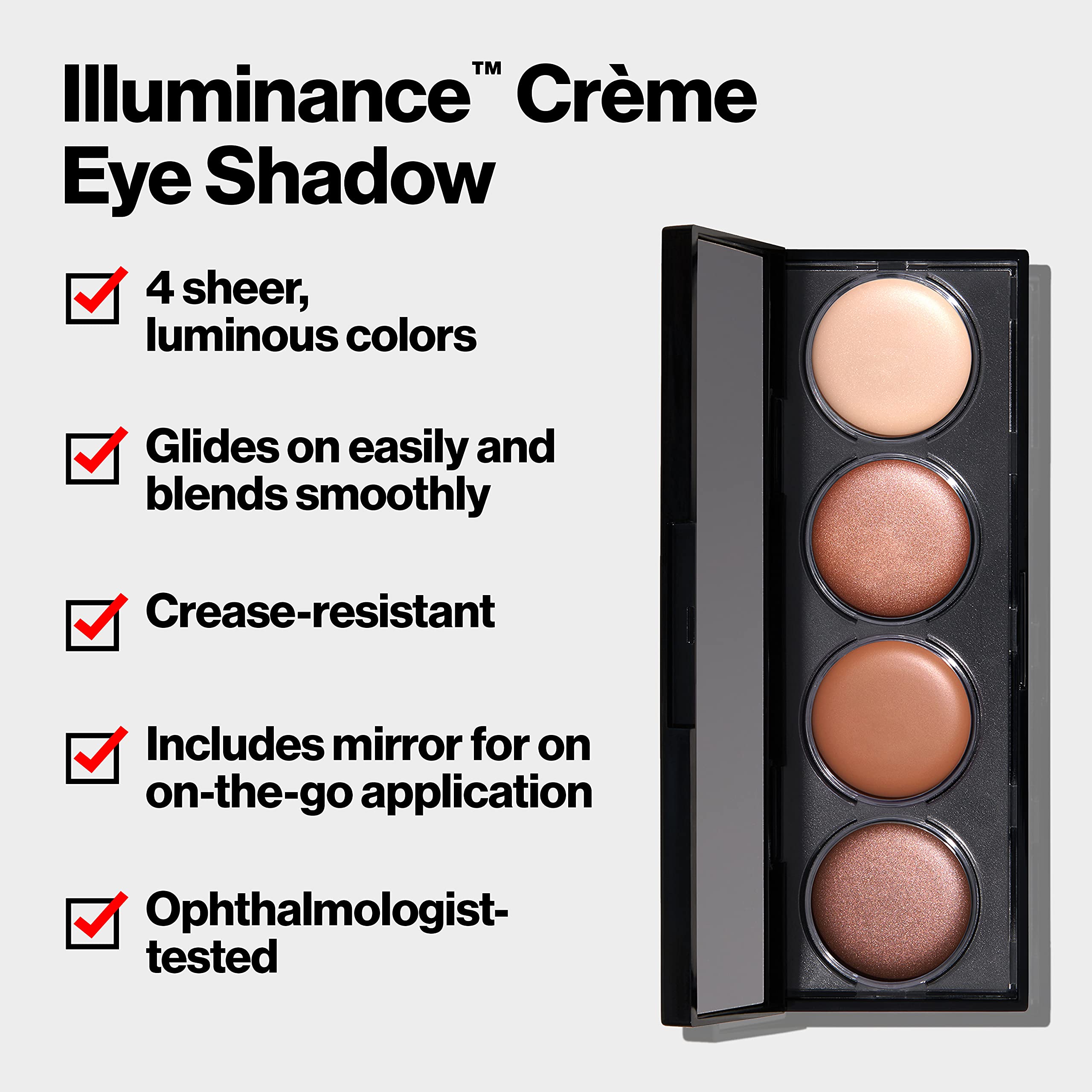 Foto 3 | Paleta de Sombras de Ojos Revlon Illuminance 710 Not Just Nudes - Venta Internacional