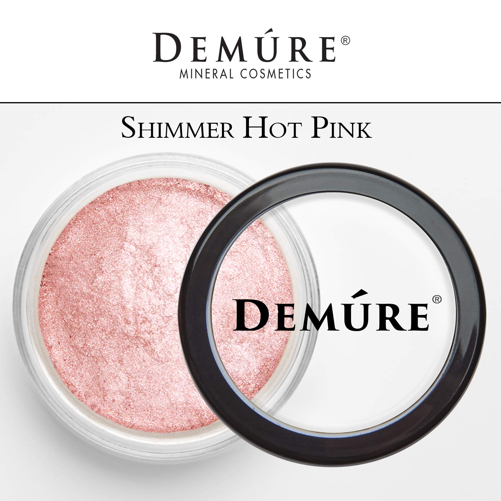 Foto 3 pulgar | Sombra de Ojos Demúre Mineral Make Up Hot Pink Shimmer 33 Tonos - Venta Internacional