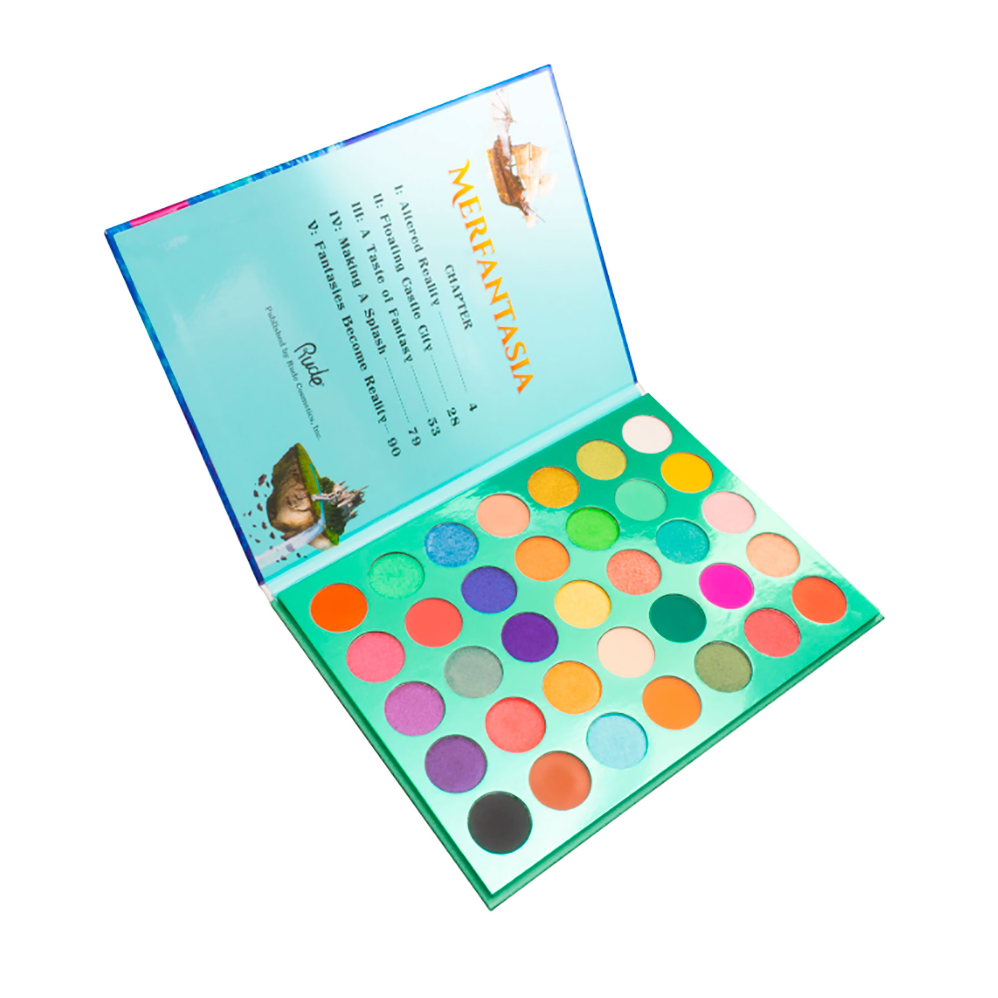 Foto 4 pulgar | Sombras para Ojos Rude Cosmetics Merfantasia Book 8