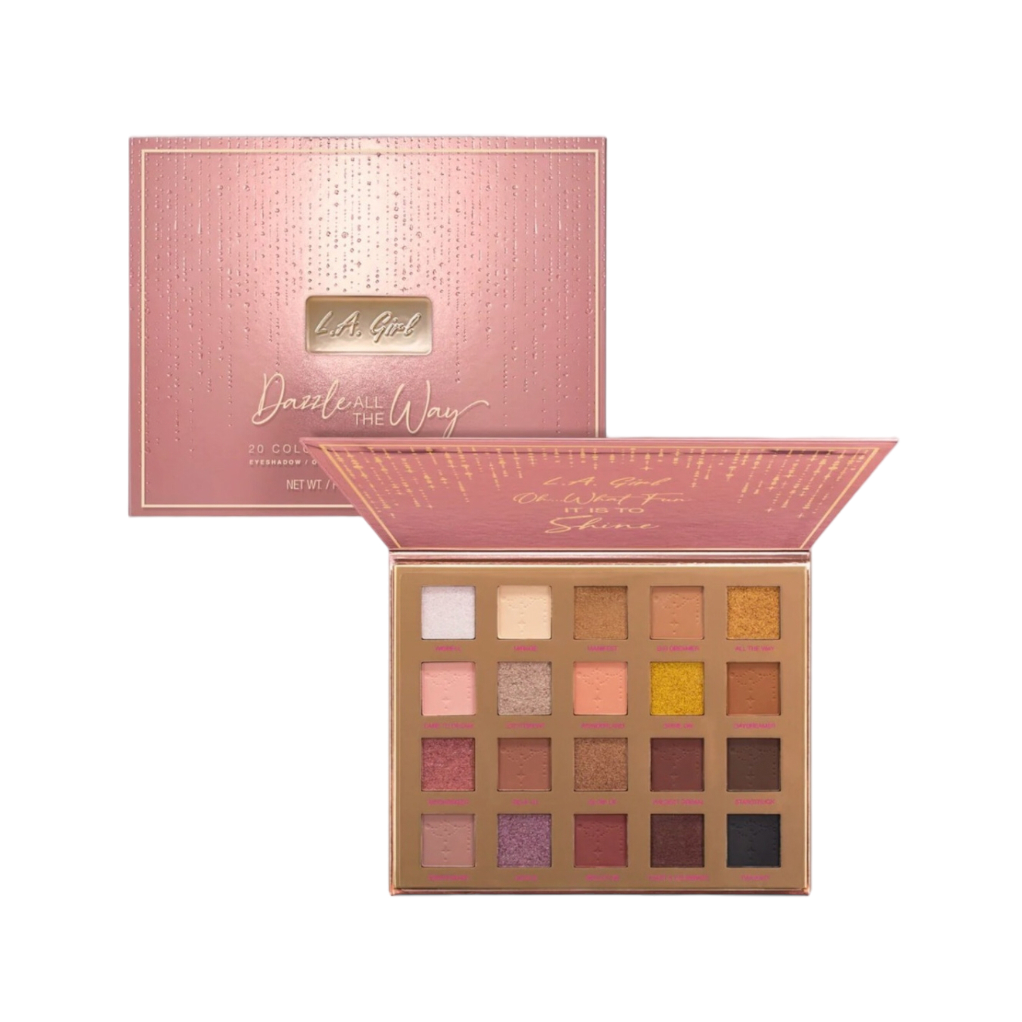 Foto 2 pulgar | Paleta 20 Sombras Ojos Dazzle All The Way L.A. Girl