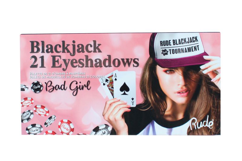 Foto 2 | Paleta de Sombras Blackjack 21 Bad Girl Rude