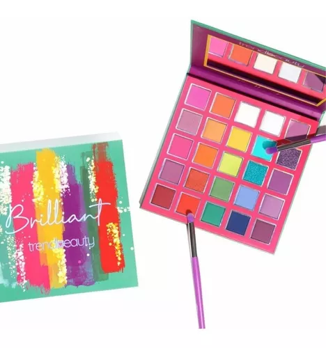 Foto 5 pulgar | Paleta de Sombras Brilliant Trendbeauty