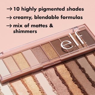 Foto 5 | Paleta de Sombras de Ojos e.l.f. Perfect 10 Ten Ultrapigmented Nude - Venta Internacional
