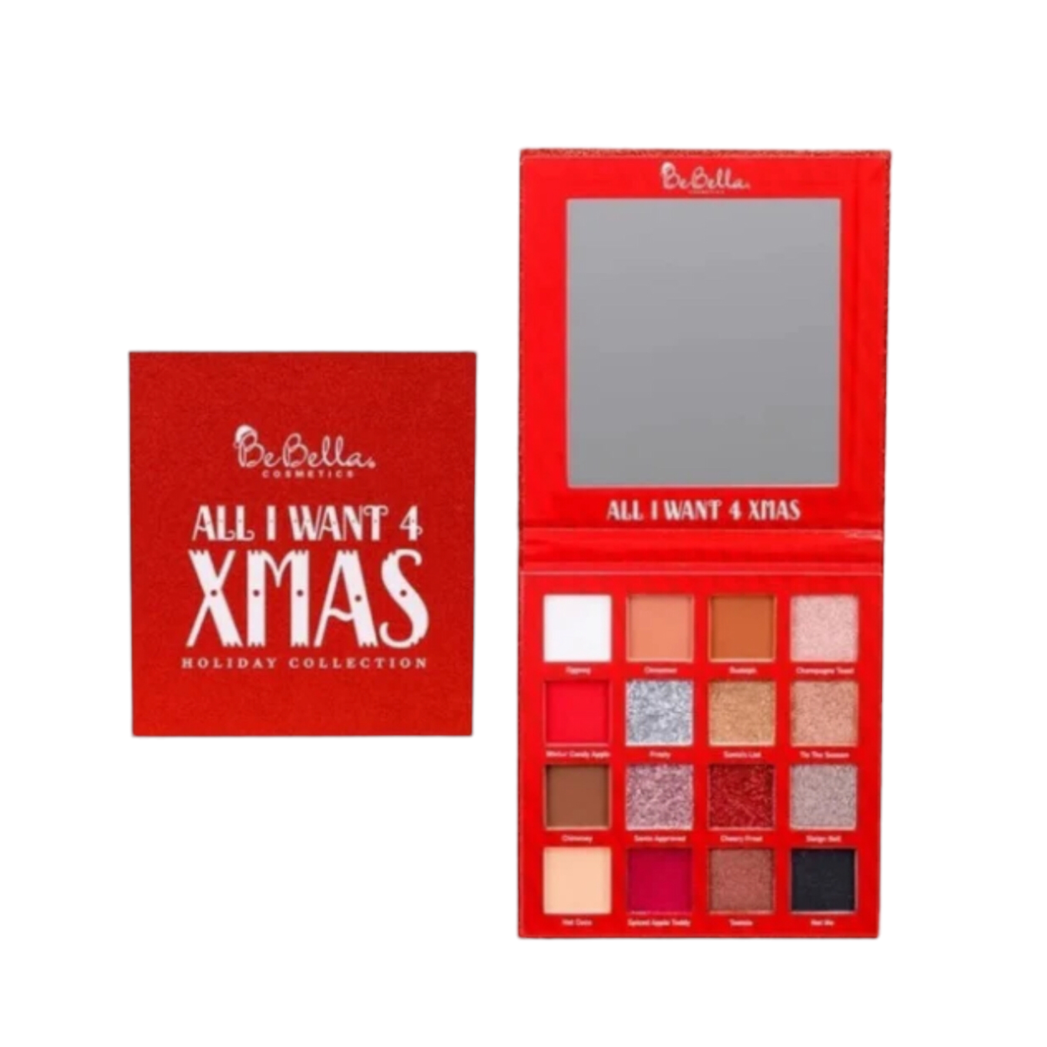 Foto 4 pulgar | Set de 12 Brochas Y Paleta De Sombras - All I Want 4 Xmas