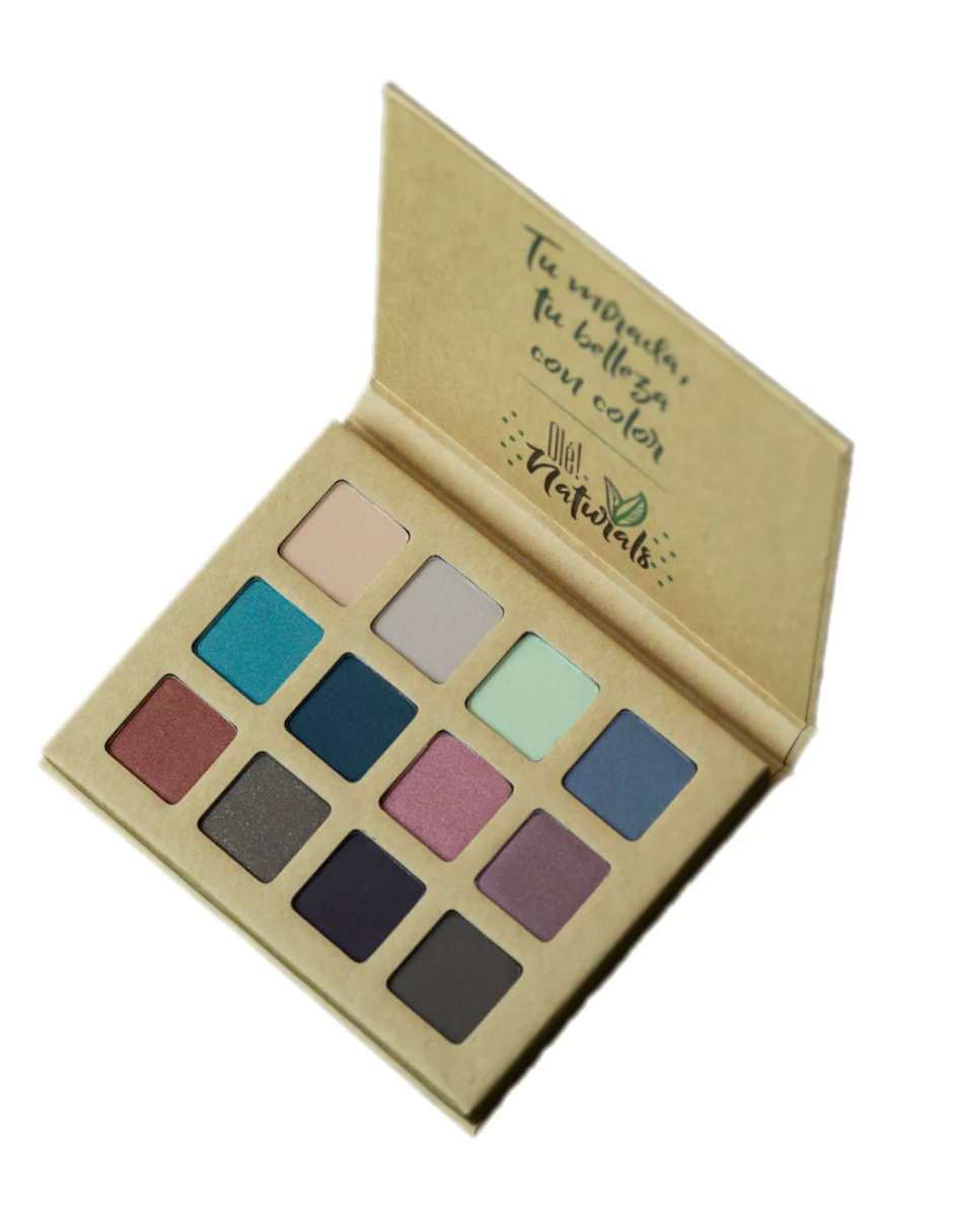 Paleta De Sombras Olé! Naturals Agua