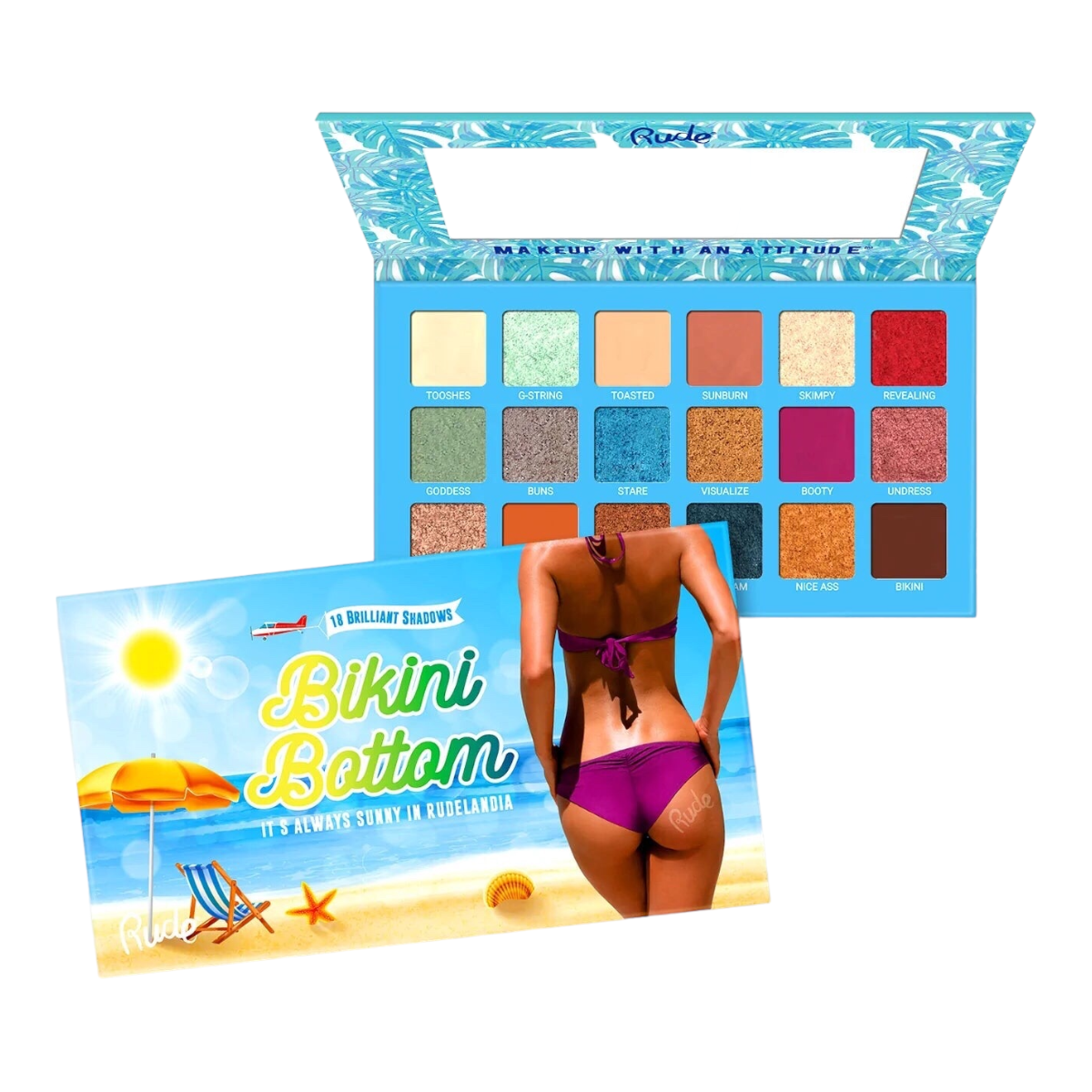 Paleta de Sombras para Bikini Bottom - Rude