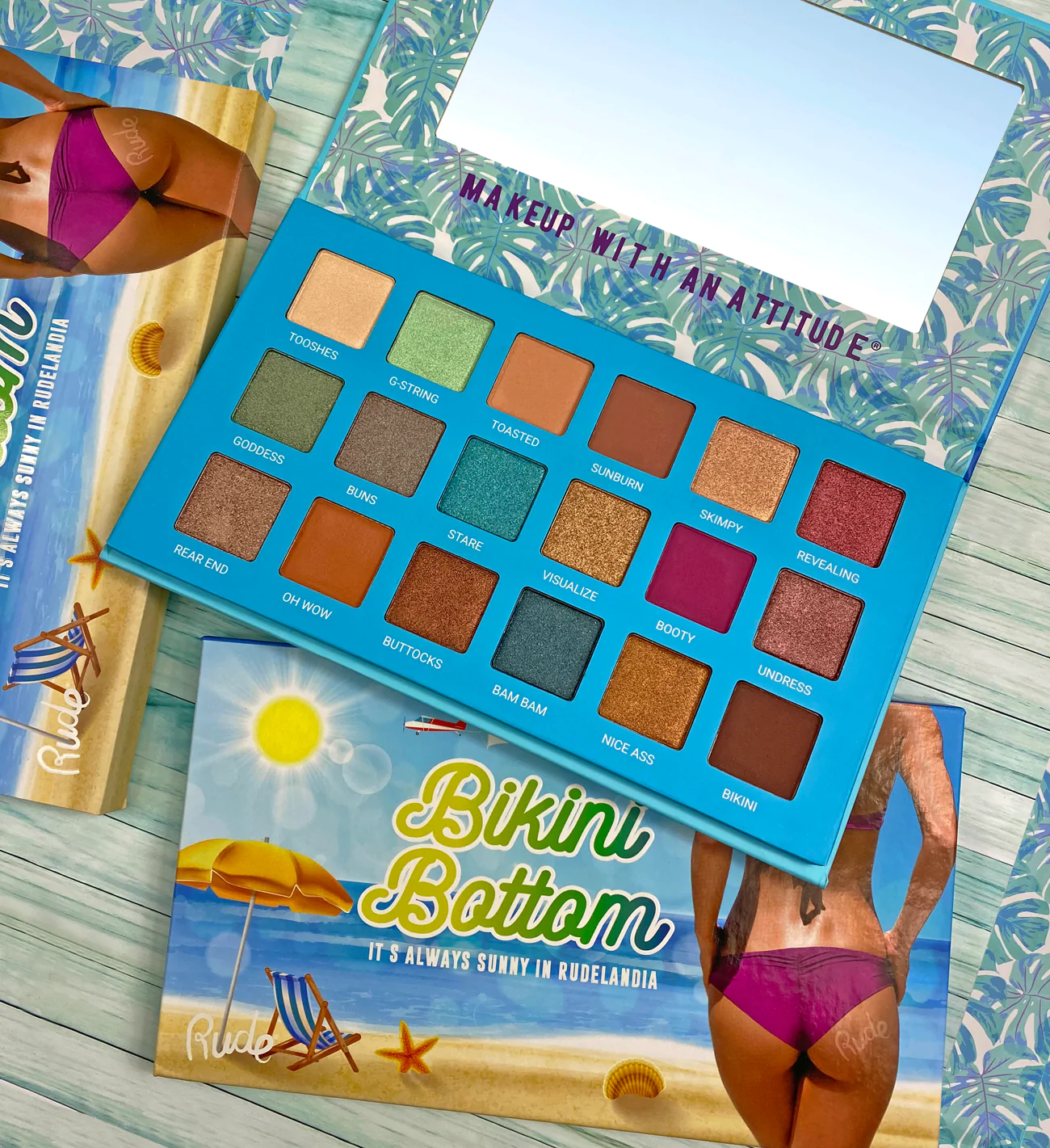 Foto 3 | Paleta de Sombras para Bikini Bottom - Rude