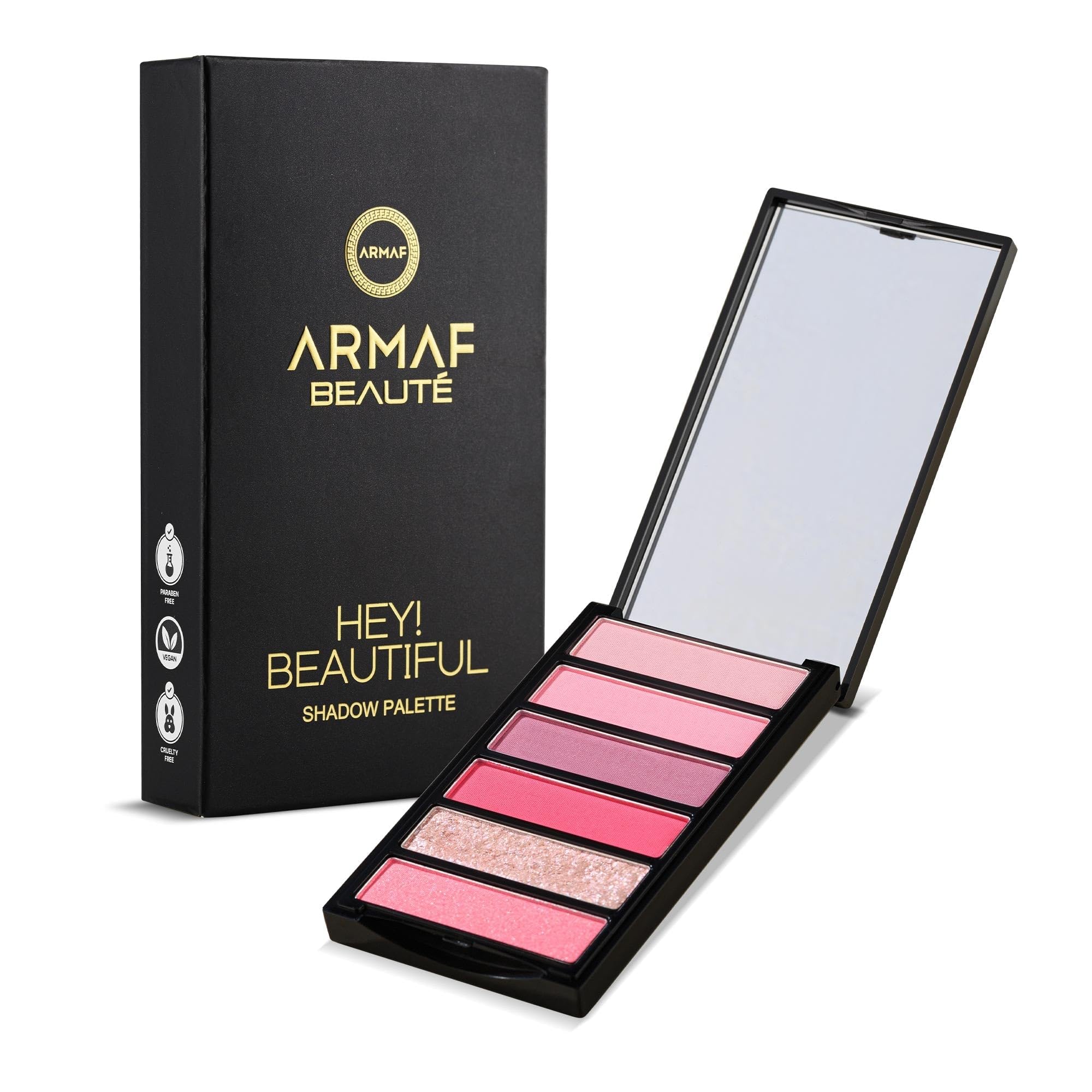 Paleta De Sombras De Ojos Armaf Beauté Shadow Palette 6 En 1 - Venta Internacional. $541