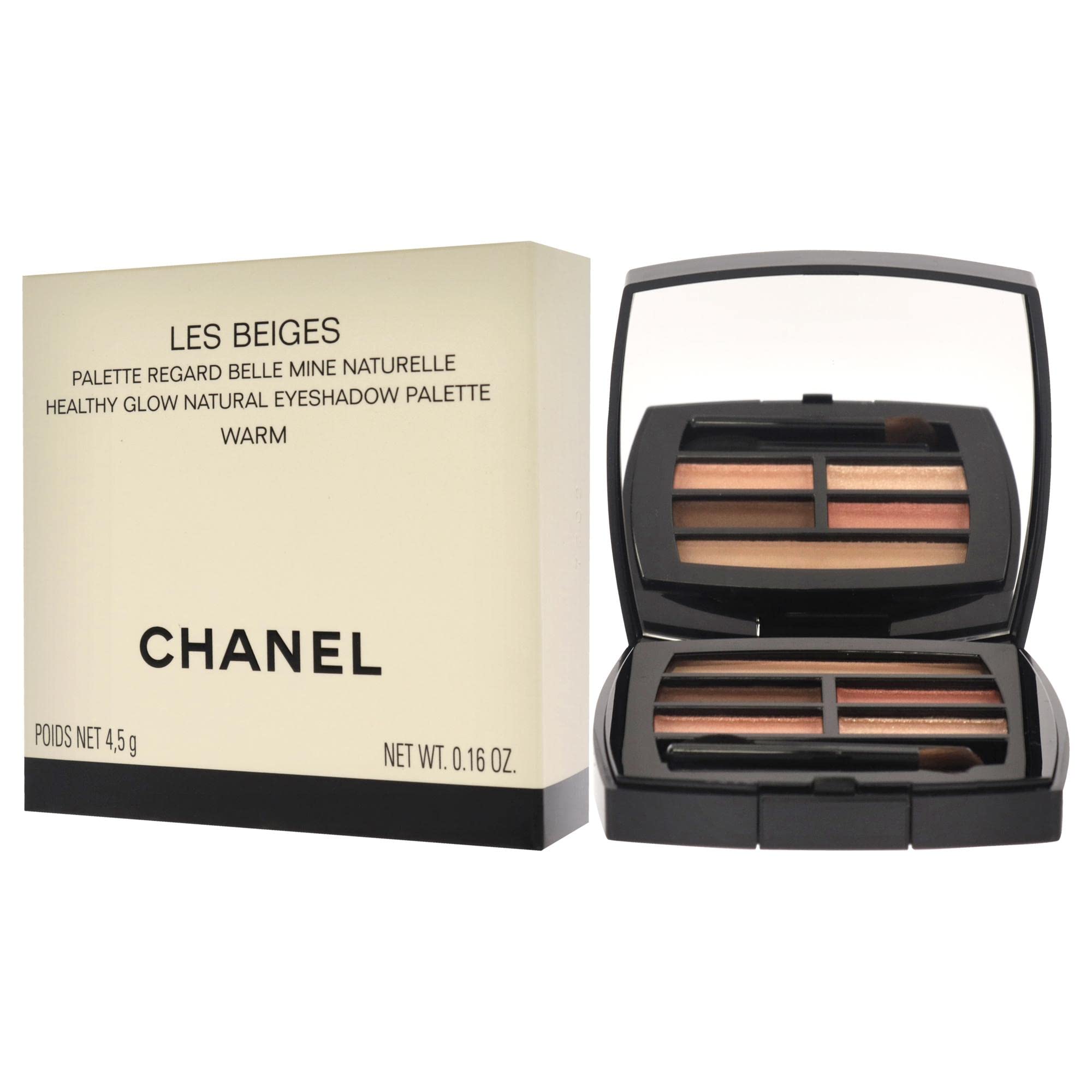 Foto 5 pulgar | Paleta De Sombras De Ojos Chanel Les Beiges Healthy Glow Warm 4,7 Ml - Venta Internacional.