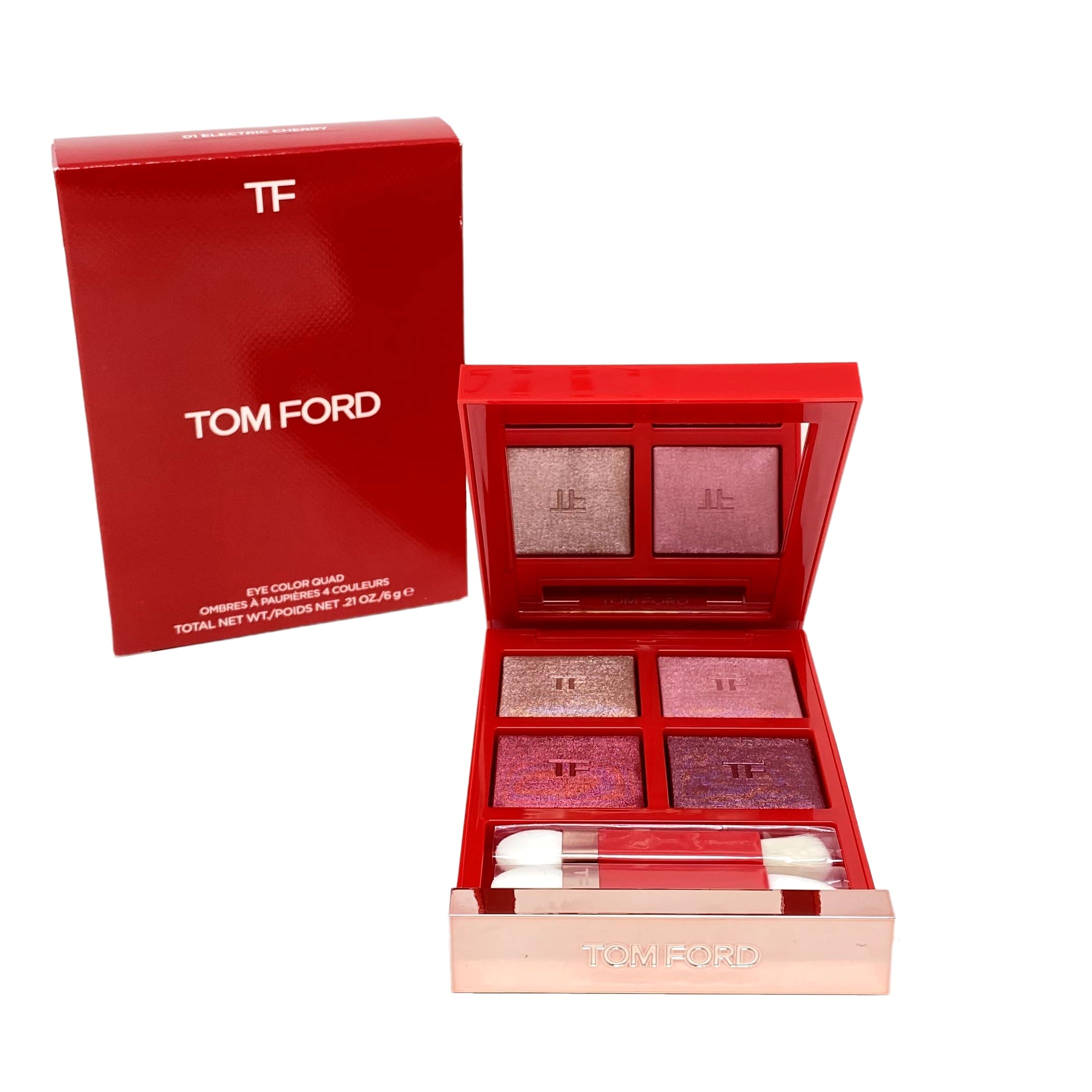 Foto 2 pulgar | Paleta De Sombras De Ojos Tom Ford Cherry Collection Electric Cherry - Venta Internacional.