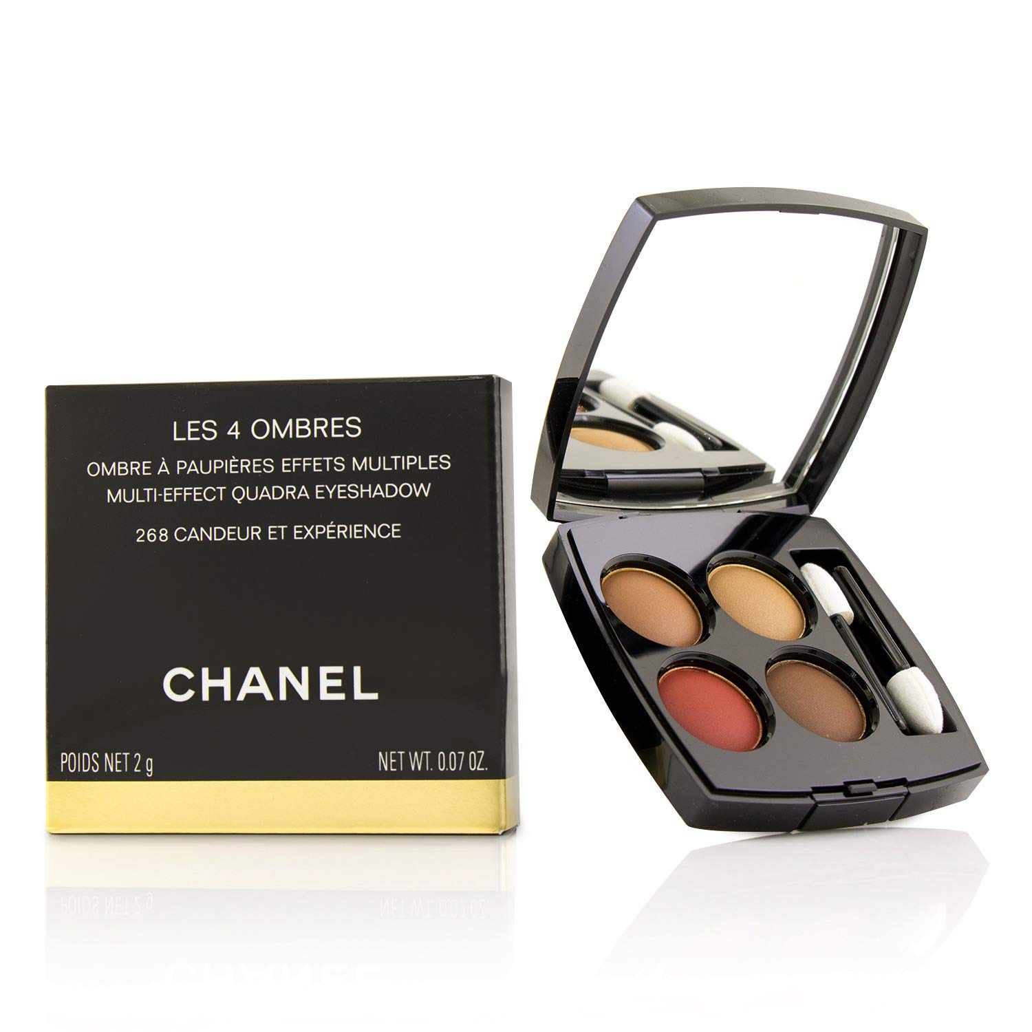 Foto 4 pulgar | Sombra De Ojos Chanel Les 4 Ombres Multi Effect Quadra 268 Candeur - Venta Internacional.