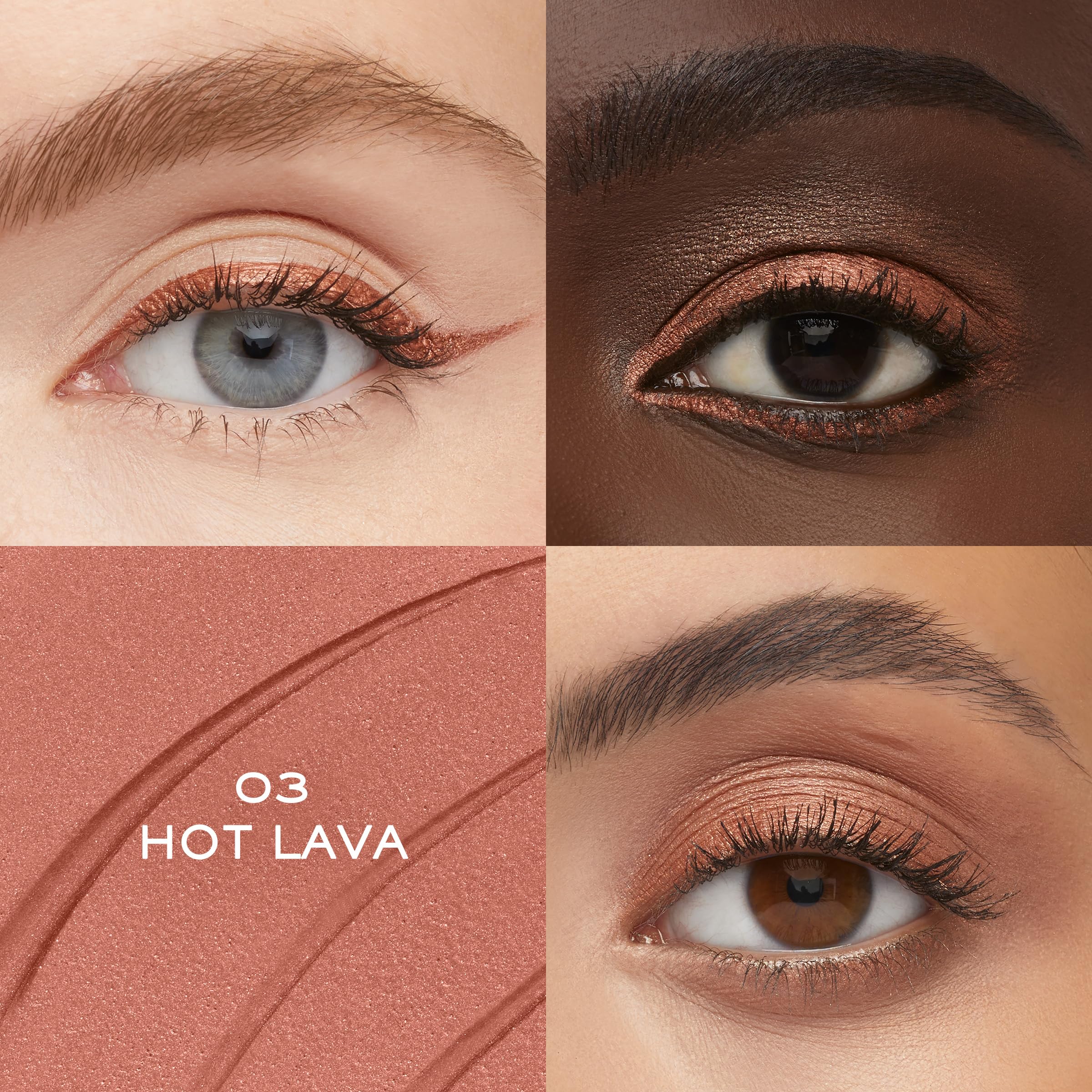 Foto 4 pulgar | Delineador Líquido Y Sombra De Ojos Lancôme Idôle Tint 03 Hot Lava - Venta Internacional.