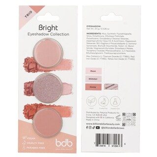 Foto 3 | Colección De Sombras De Ojos Trio Billion Dollar Brows #bright - Venta Internacional.