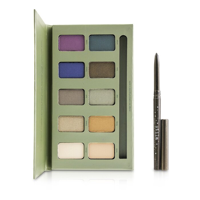 Paleta De Sombras De Ojos Stila In The Garden Con 10 Sombras De Ojos - Venta Internacional.