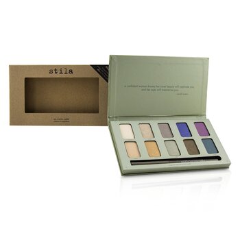 Foto 3 | Paleta De Sombras De Ojos Stila In The Garden Con 10 Sombras De Ojos - Venta Internacional.