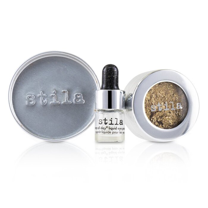 Sombra De Ojos Stila Magnificent Metals Con Acabado En Lámina Dorada - Venta Internacional.