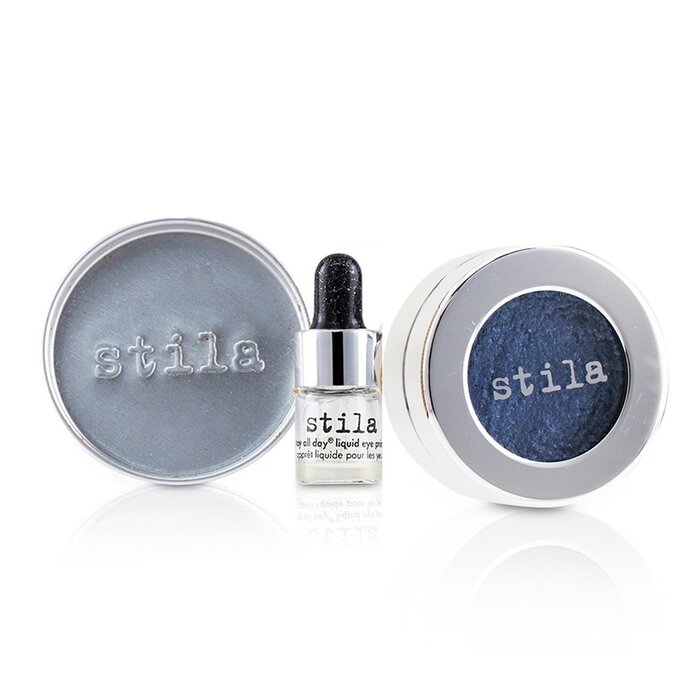 Sombra De Ojos Stila Magnificent Metals Con Acabado En Lámina De Cobalto - Venta Internacional.