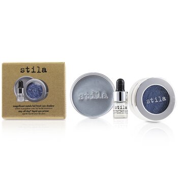 Foto 3 | Sombra De Ojos Stila Magnificent Metals Con Acabado En Lámina De Cobalto - Venta Internacional.