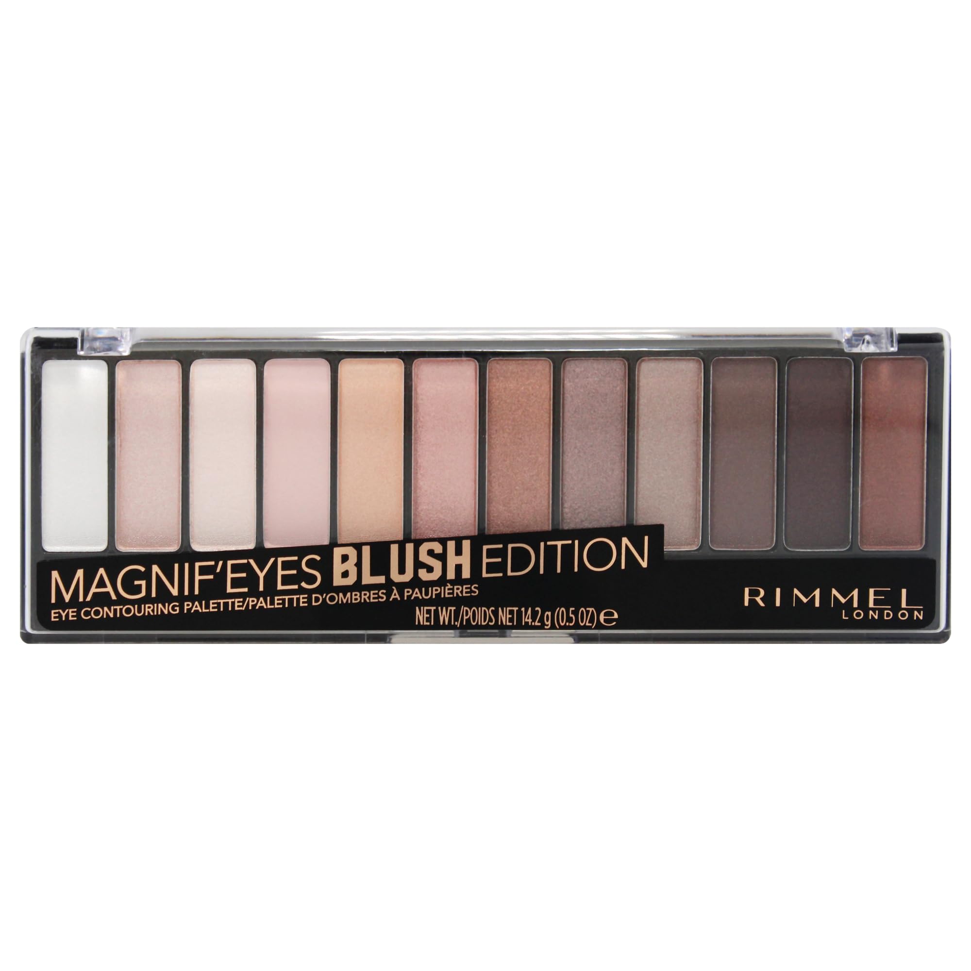 Foto 2 pulgar | Paleta De Sombras De Ojos Rimmel London Magnif'eyes 002 Blush 15 Ml - Venta Internacional.