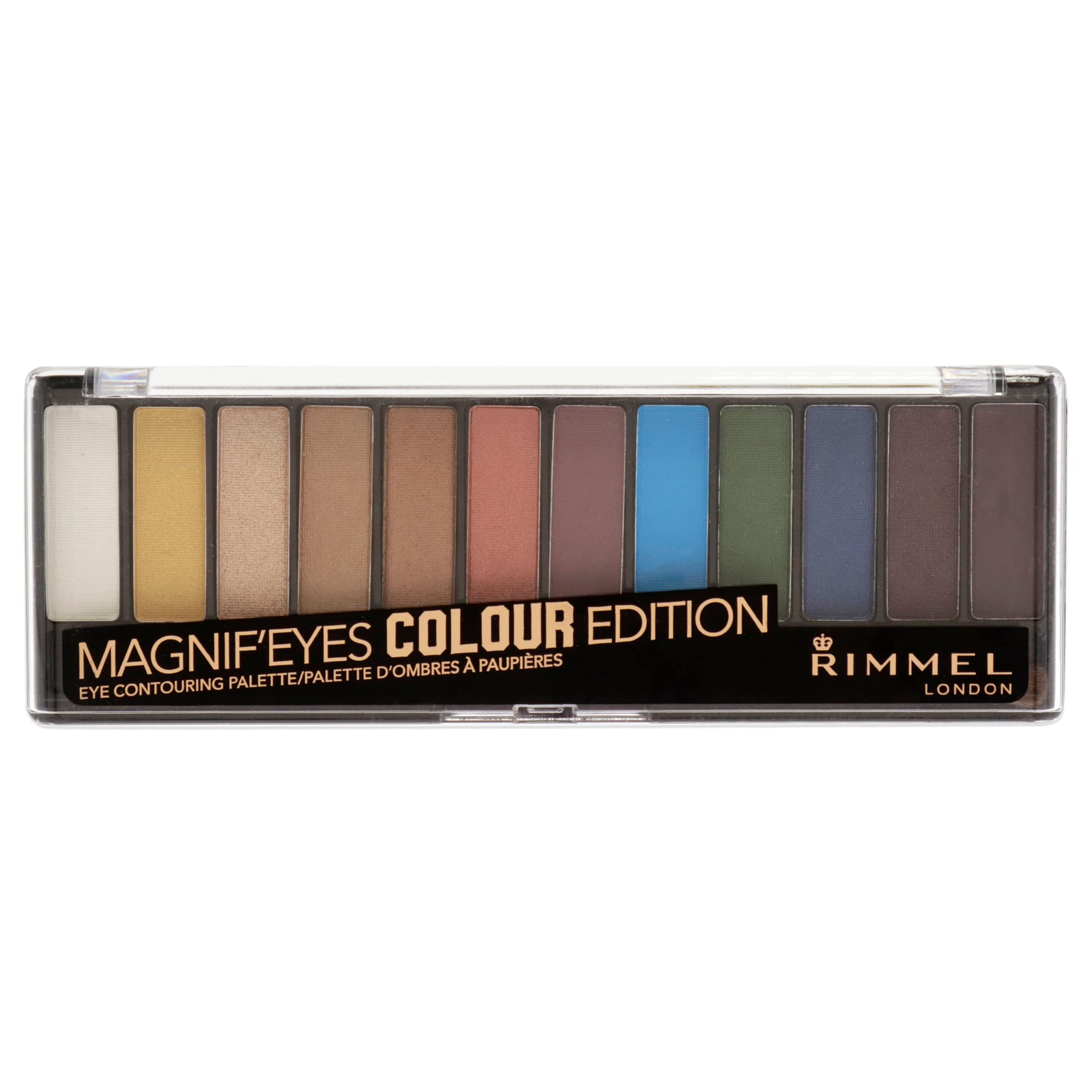 Foto 2 pulgar | Paleta De Sombras De Ojos Rimmel London Magnif'eyes 004 15 Ml 12 Tonos - Venta Internacional.