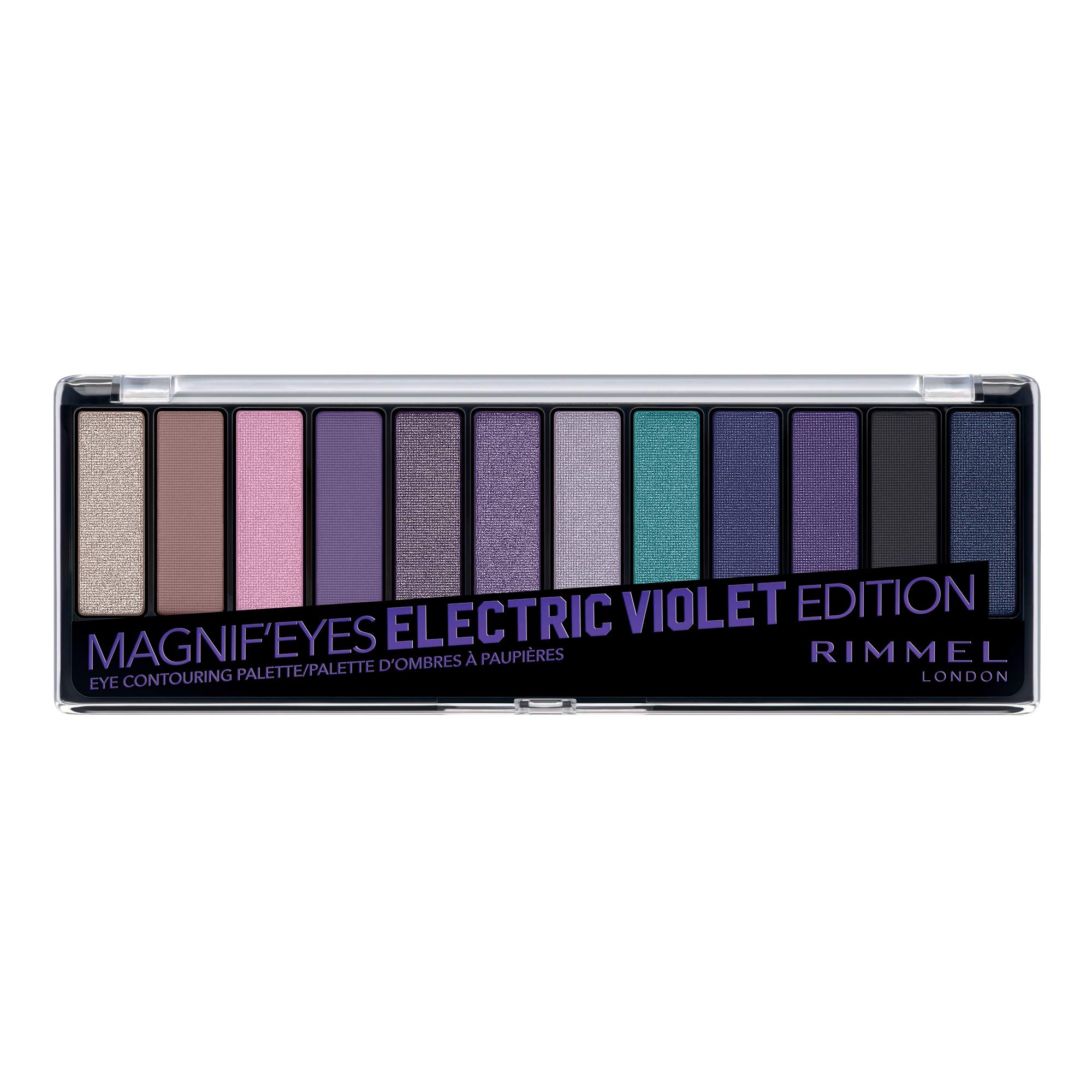Foto 1 | Paleta De Sombras De Ojos Rimmel London Magnif'eyes 008 Electric Violet - Venta Internacional.