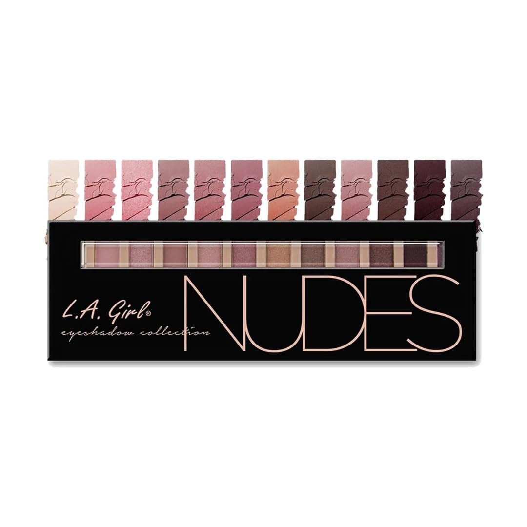 Foto 2 pulgar | Paleta De Sombras De Ojos L.a. Colors L.a. Girl Beauty Brick Nudes - Venta Internacional.