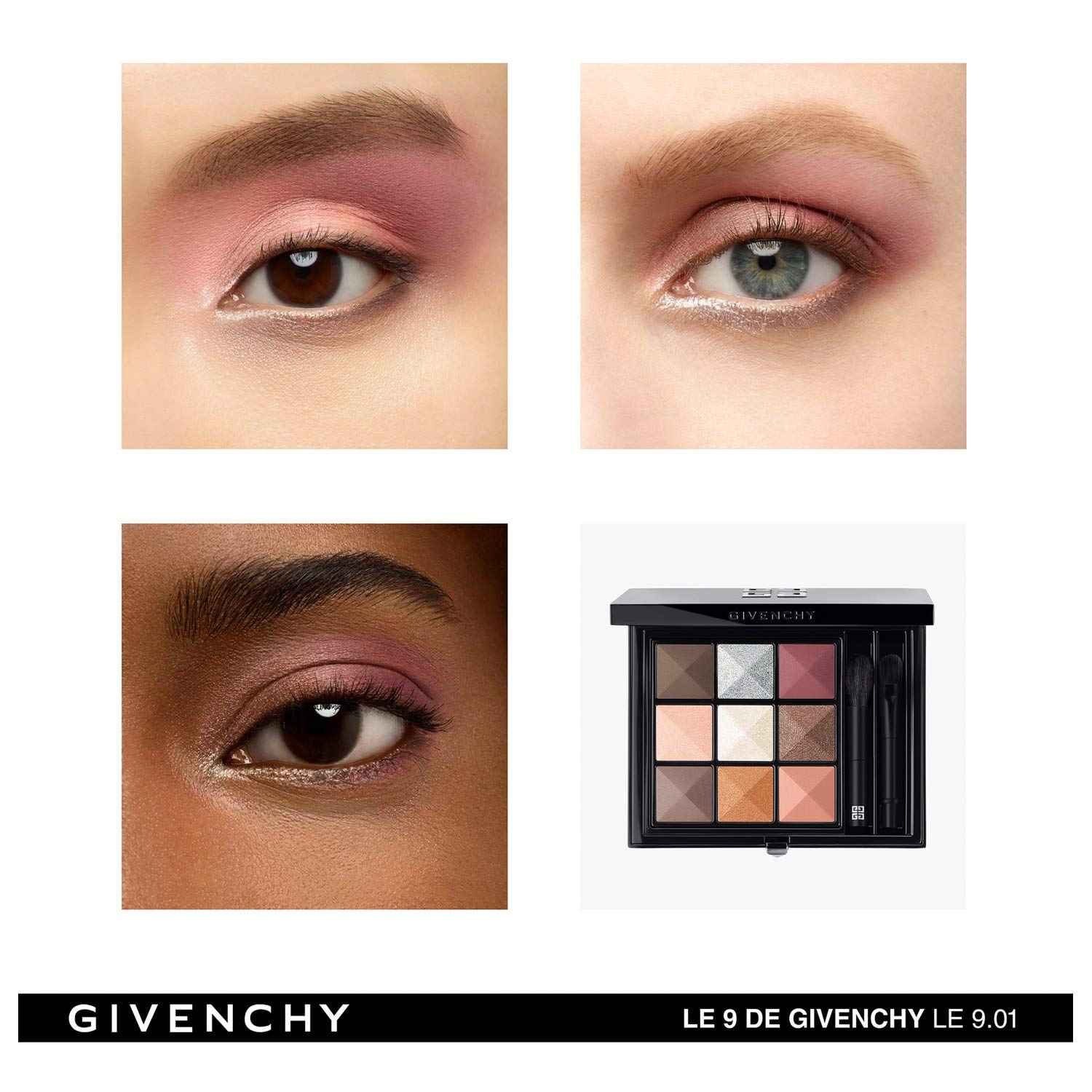 Foto 4 pulgar | Paleta De Sombras De Ojos Givenchy Le 9 De Le 9.01 Para Mujer - Venta Internacional.