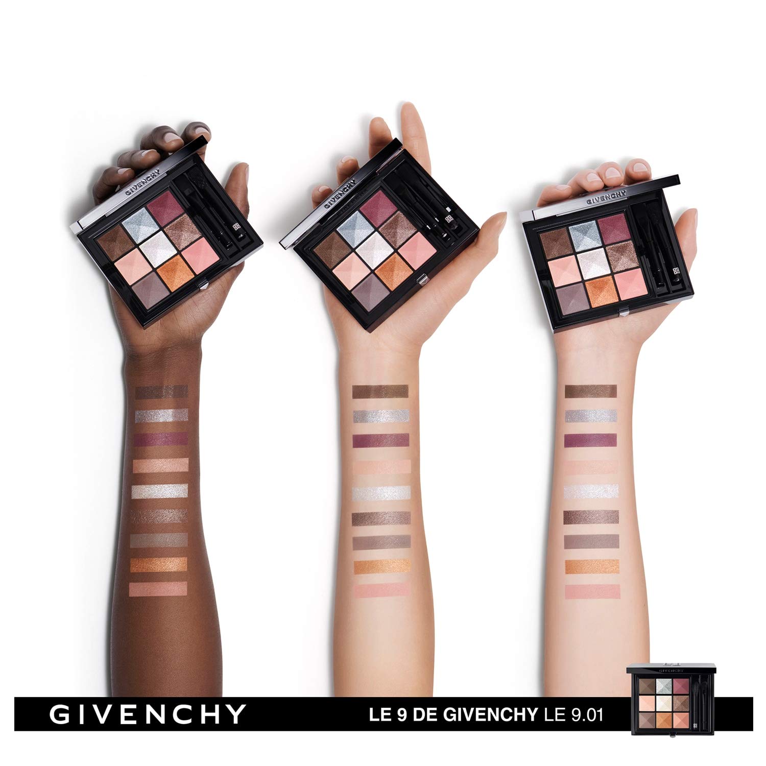 Foto 5 pulgar | Paleta De Sombras De Ojos Givenchy Le 9 De Le 9.01 Para Mujer - Venta Internacional.