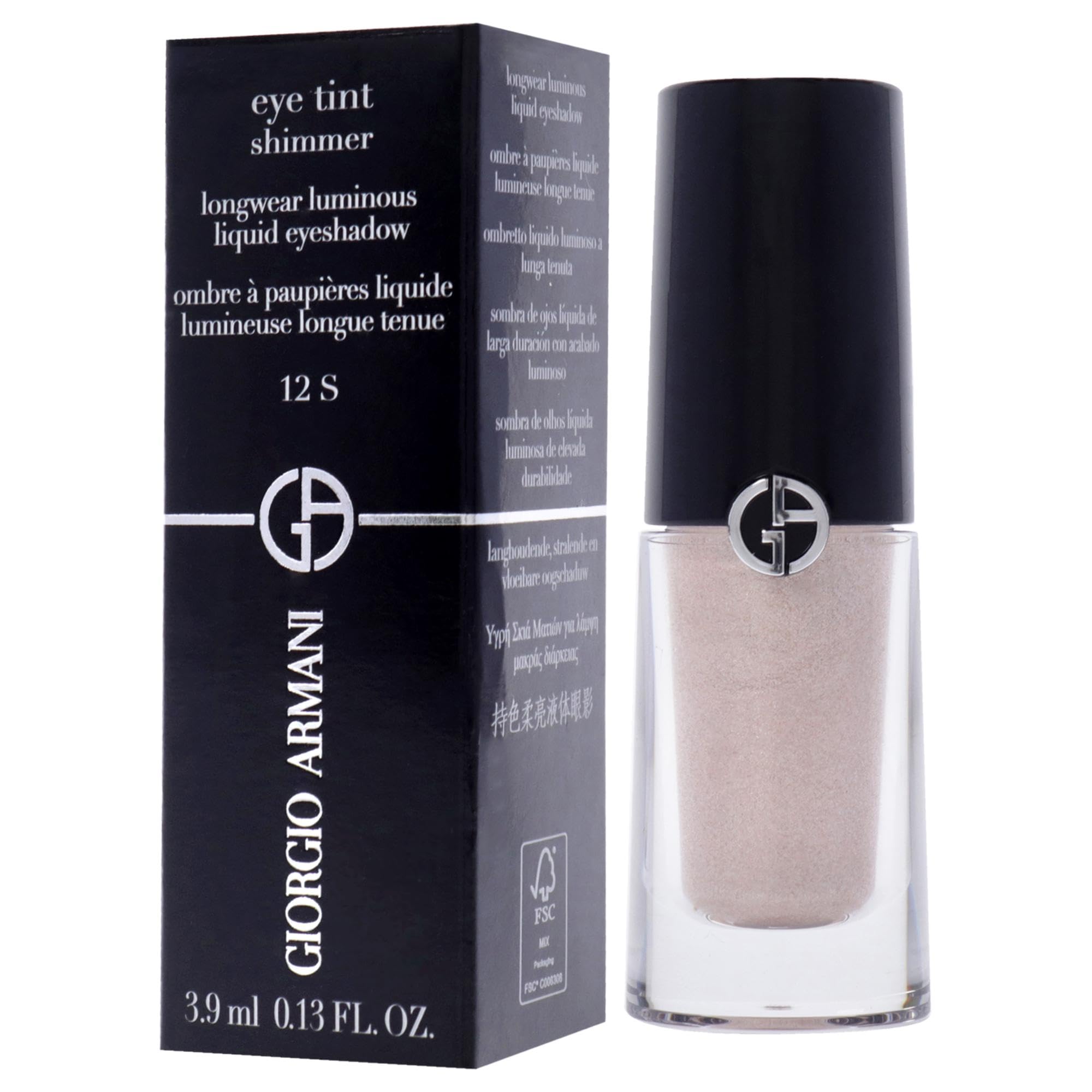 Foto 4 | Eye Tint Liquid Eye Colour Giorgio Armani #12 Gold Ashes - Venta Internacional.