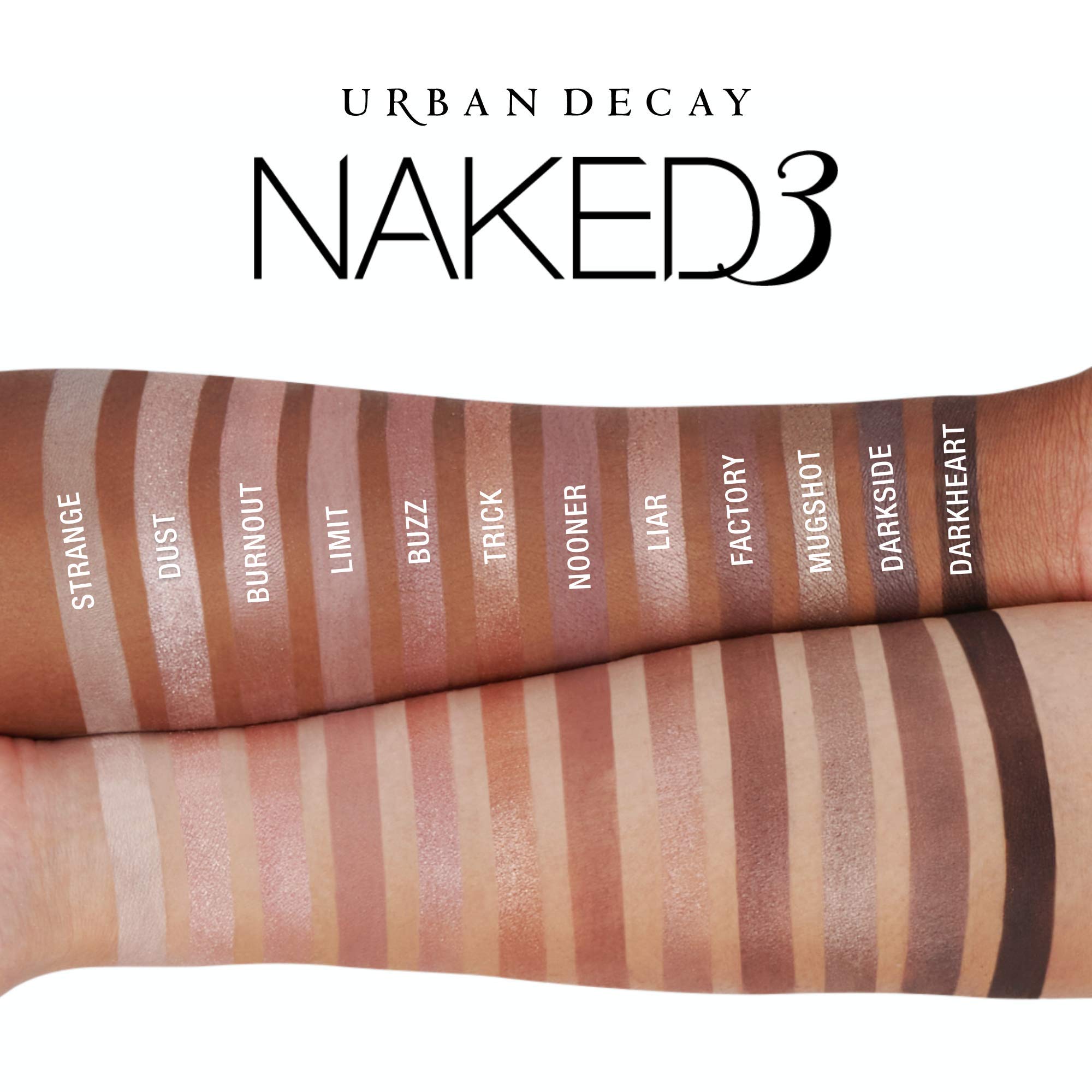 Foto 3 pulgar | Paleta De Sombras De Ojos Urban Decay Naked 3 Con Pincel De 12 Tonos - Venta Internacional.