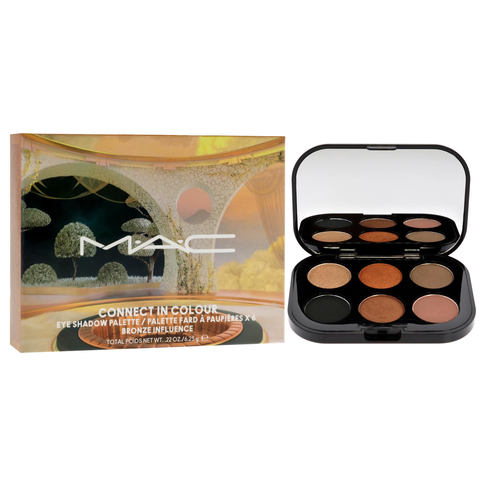 Foto 4 pulgar | Paleta De Sombras De Ojos Mac Connect En Color Bronze Influence - Venta Internacional.