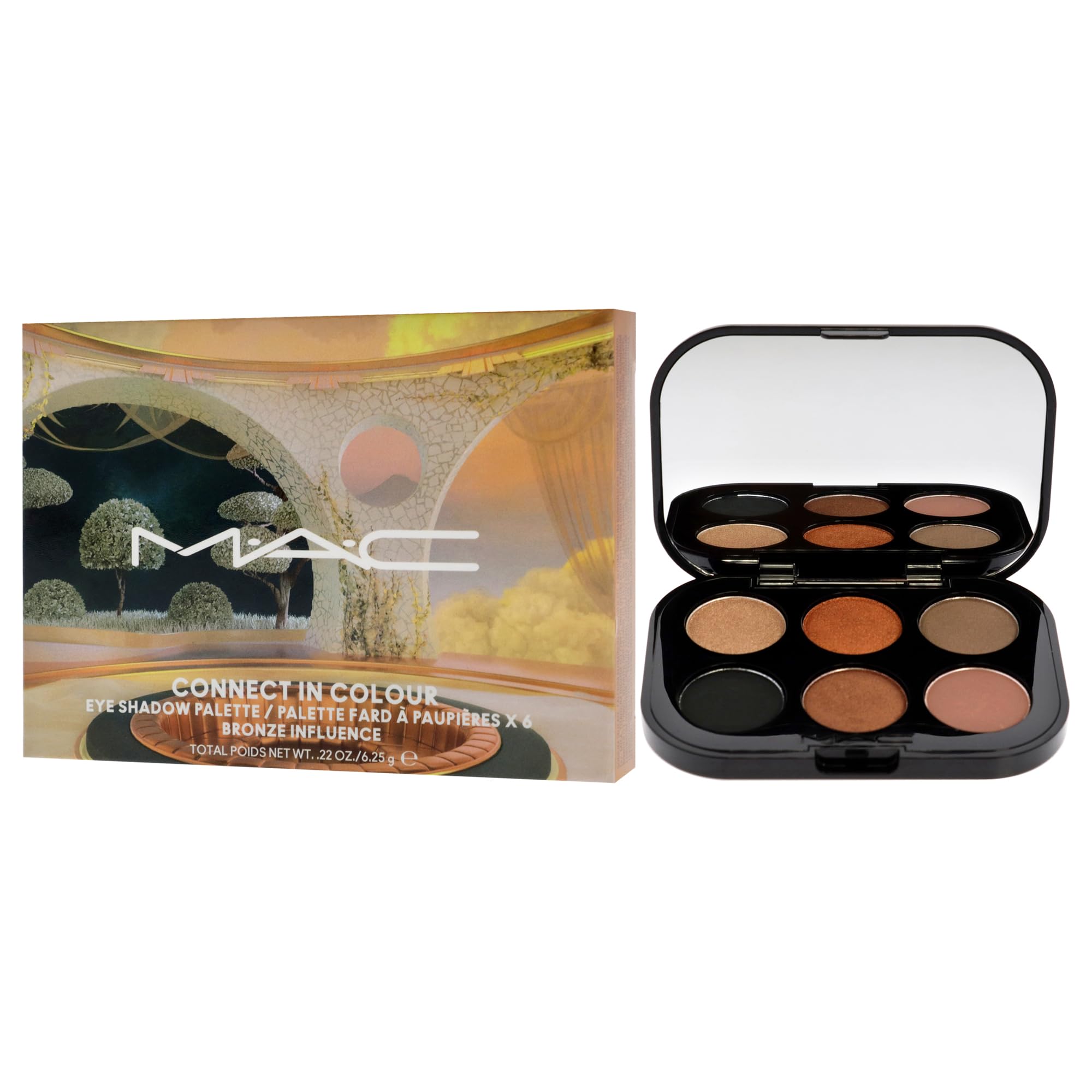 Foto 5 pulgar | Paleta De Sombras De Ojos Mac Connect En Color Bronze Influence - Venta Internacional.