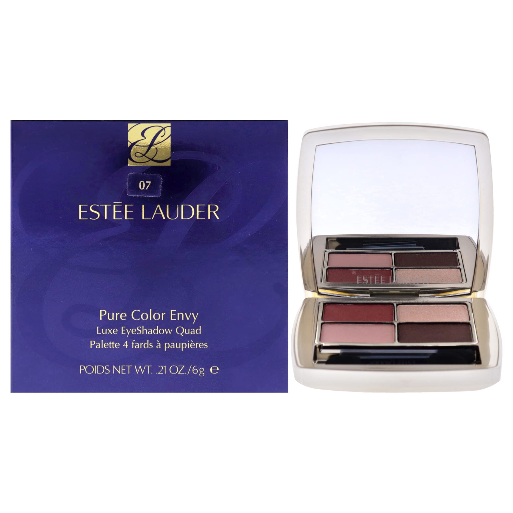 Sombra De Ojos Estée Lauder Pure Color Envy Luxe Quad 07 Boho Rose - Venta Internacional.