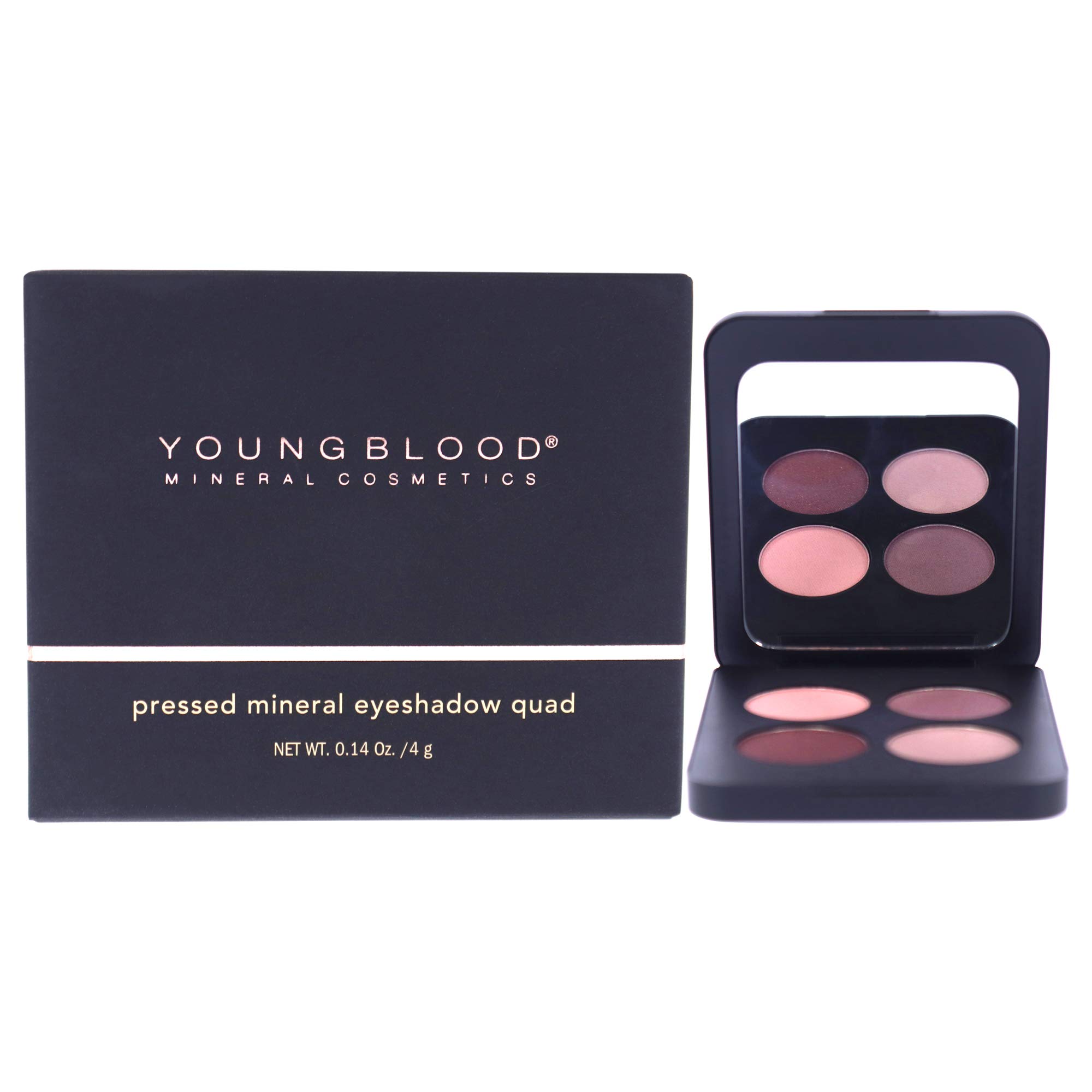 Foto 2 pulgar | Sombra De Ojos Youngblood Mineral Cosmetics Natural Quad Vintage - Venta Internacional.