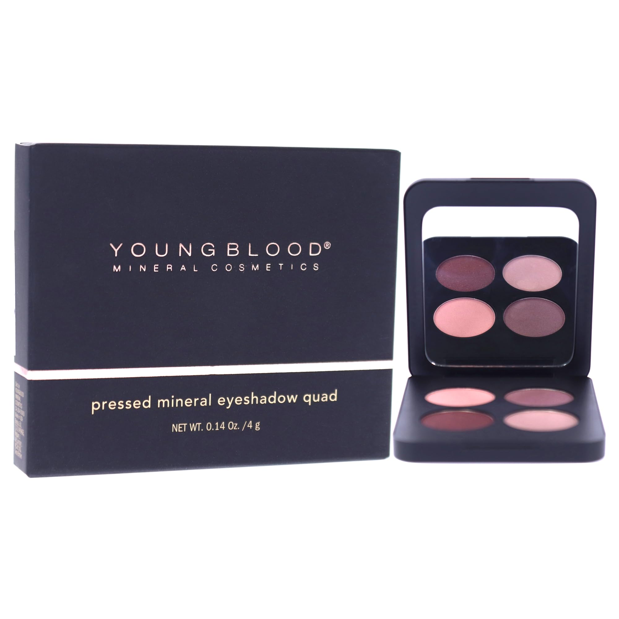 Foto 4 pulgar | Sombra De Ojos Youngblood Mineral Cosmetics Natural Quad Vintage - Venta Internacional.