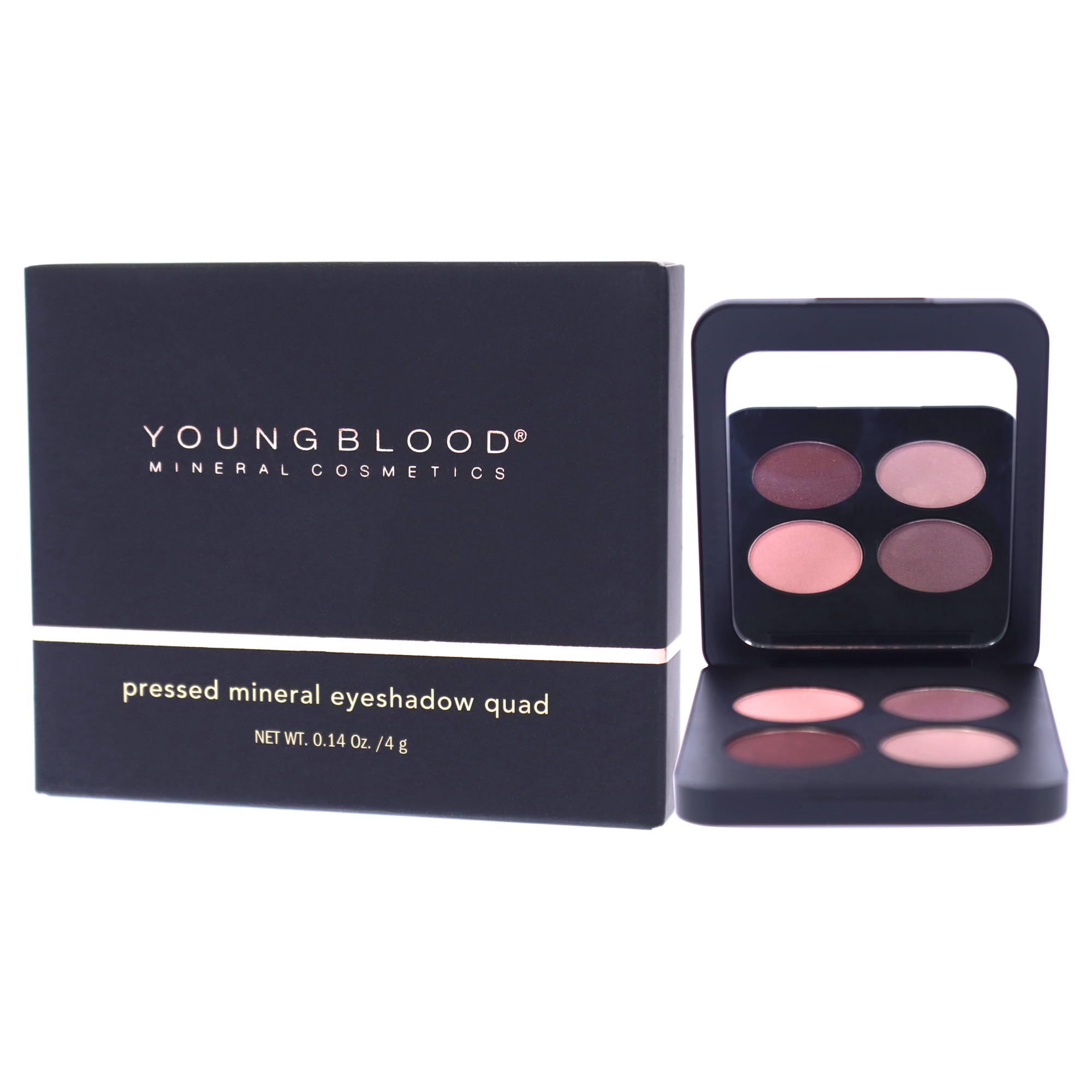 Foto 6 pulgar | Sombra De Ojos Youngblood Mineral Cosmetics Natural Quad Vintage - Venta Internacional.